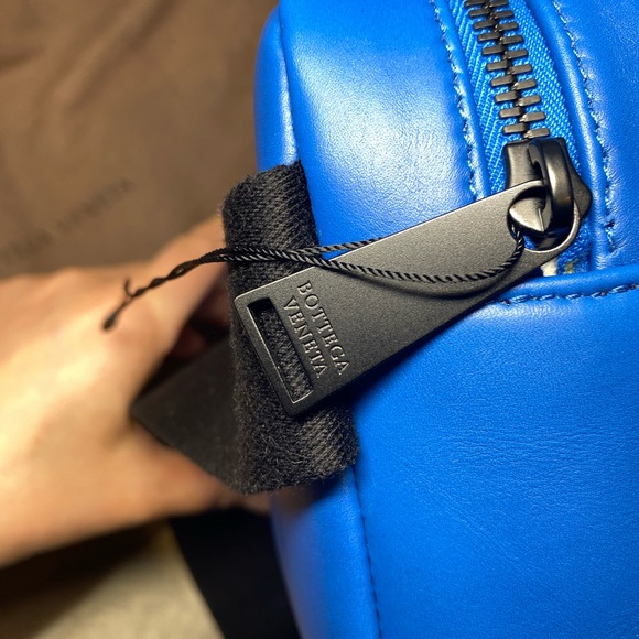Bottega Veneta Vibrant Blue Belt Bag - Picture 10 of 12